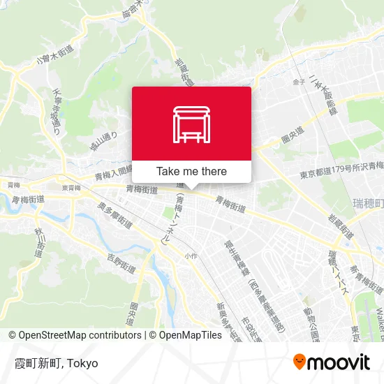 Kasumimachi Shinmachi map