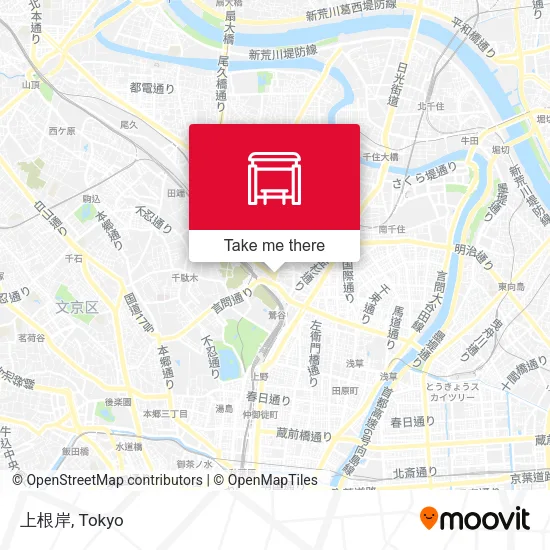 上根岸 map