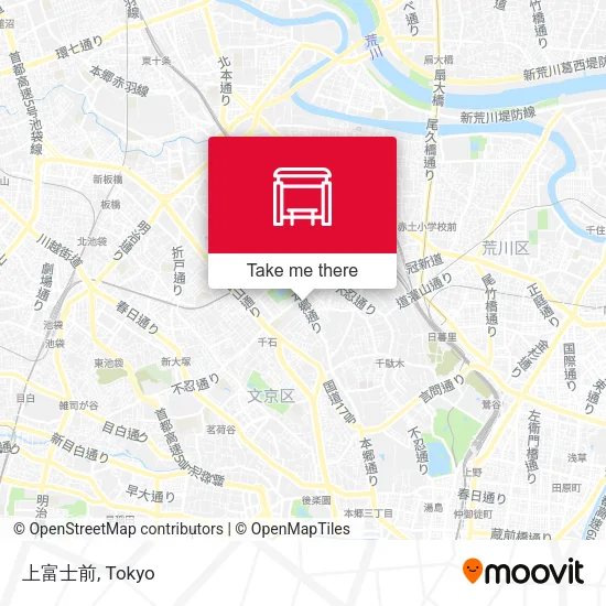 上富士前 map