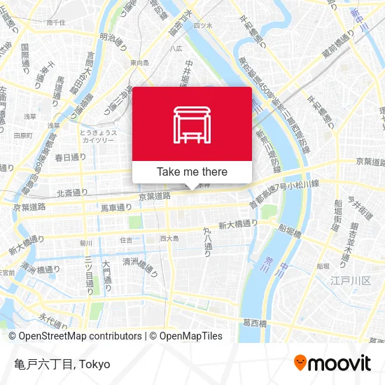 亀戸六丁目 map