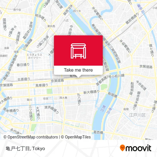 亀戸七丁目 map