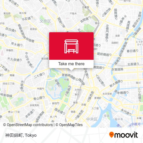 神田錦町 map