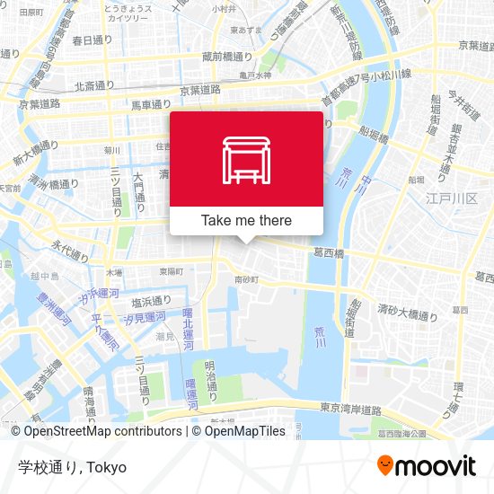 学校通り map