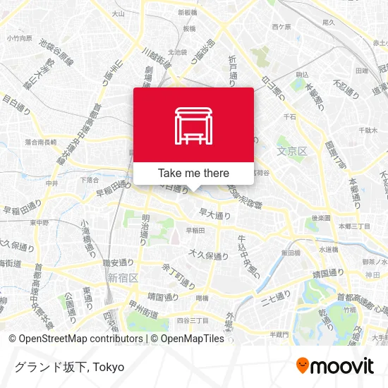 グランド坂下 map