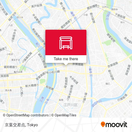 京葉交差点 map