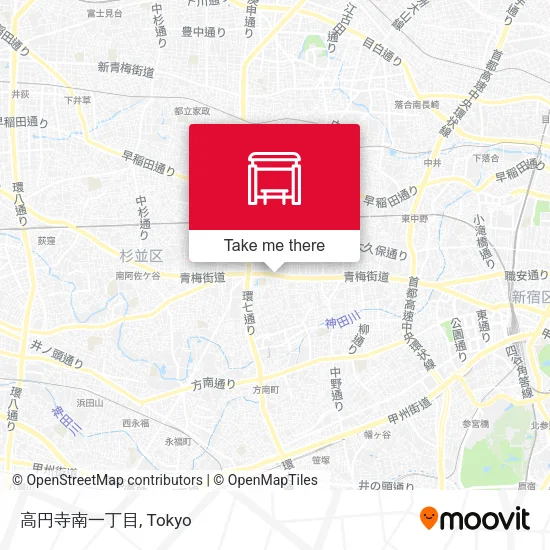 高円寺南一丁目 map