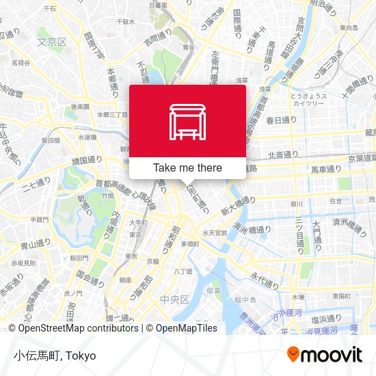小伝馬町 map