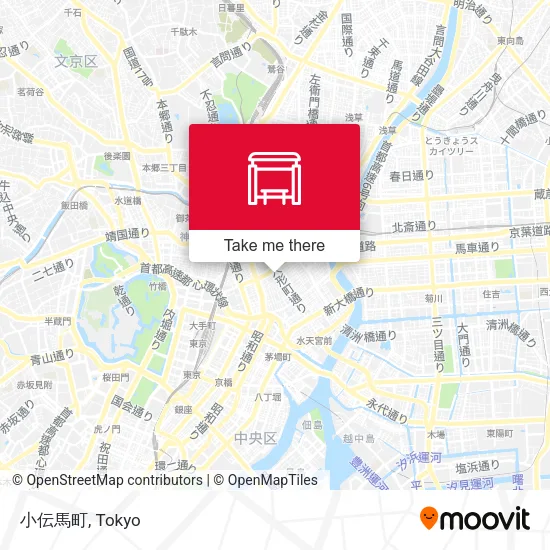 小伝馬町 map