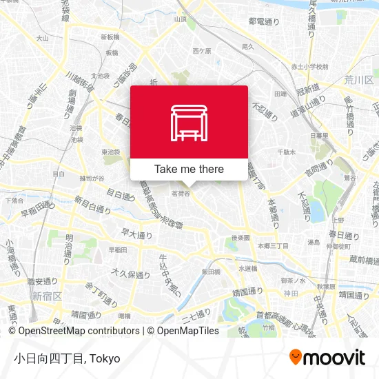 小日向四丁目 map