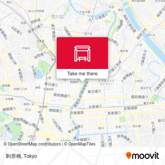 駒形橋 map