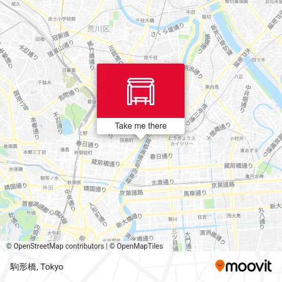 駒形橋 map