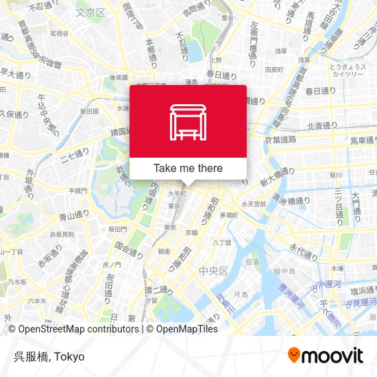 呉服橋 map