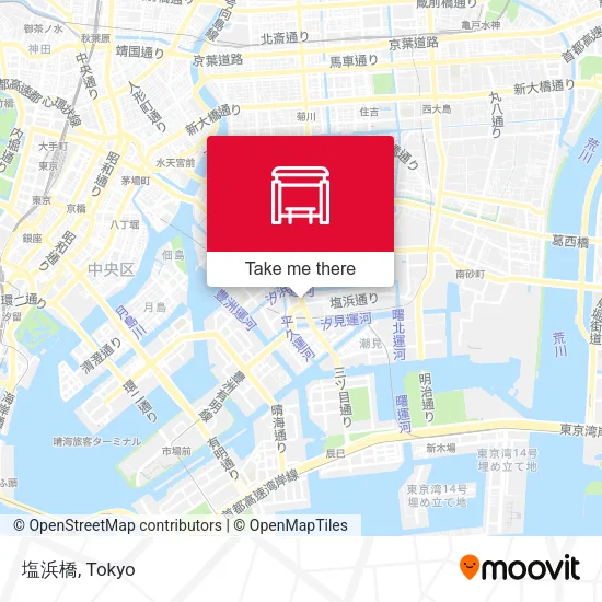 塩浜橋 map
