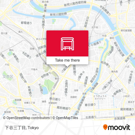 下谷三丁目 map