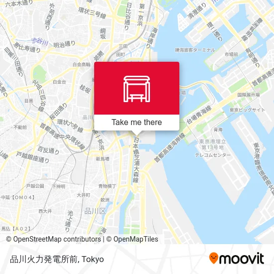 Shinagawa Power Plant map