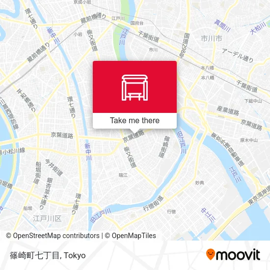 篠崎町七丁目 map