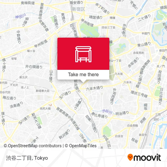 渋谷二丁目 map