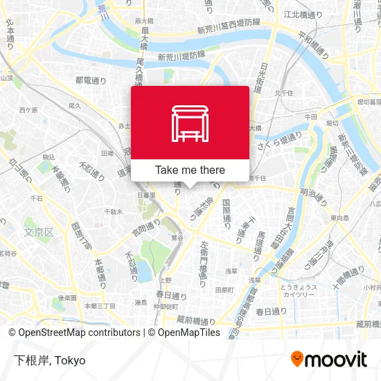 下根岸 map