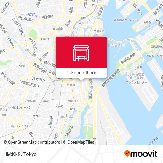 昭和橋 map