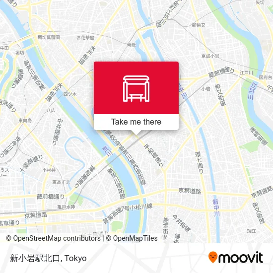 新小岩駅北口 map