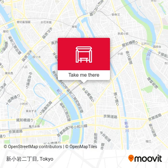 新小岩二丁目 map