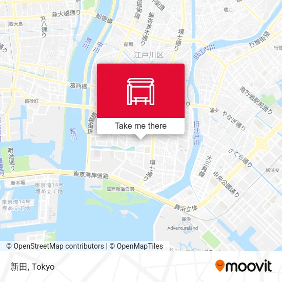 新田 map
