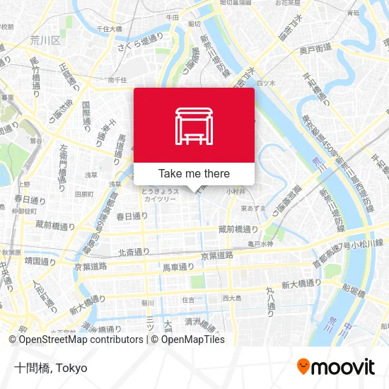 十間橋 map
