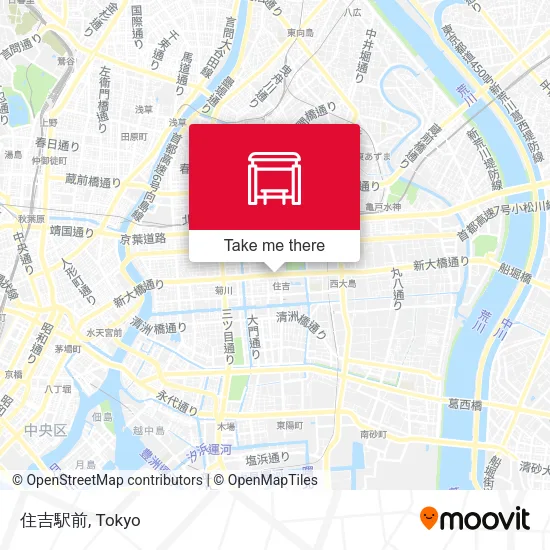 住吉駅前 map