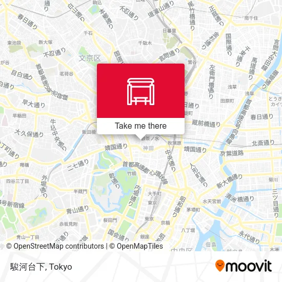 駿河台下 map