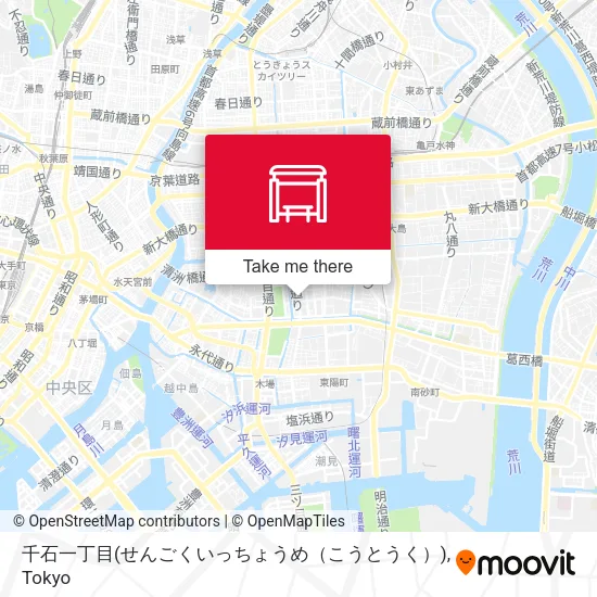 千石一丁目(せんごくいっちょうめ（こうとうく）) map