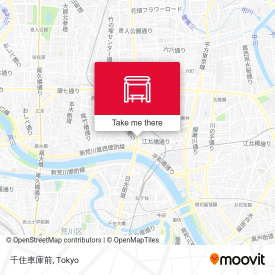 千住車庫前 map