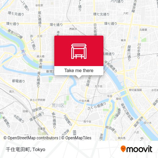 千住竜田町 map