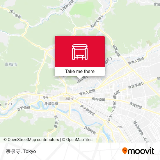 宗泉寺 map