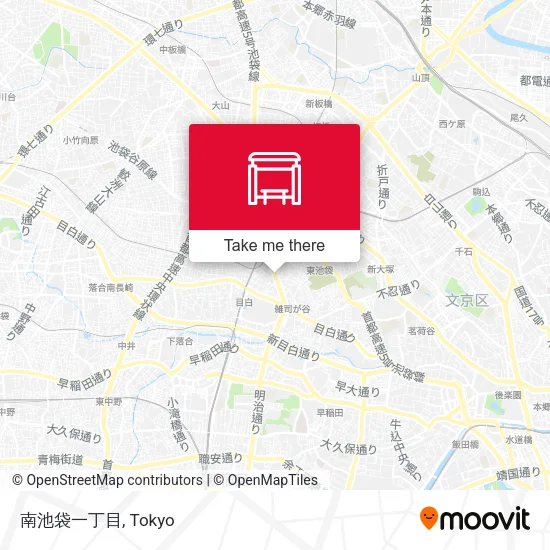 南池袋一丁目 map