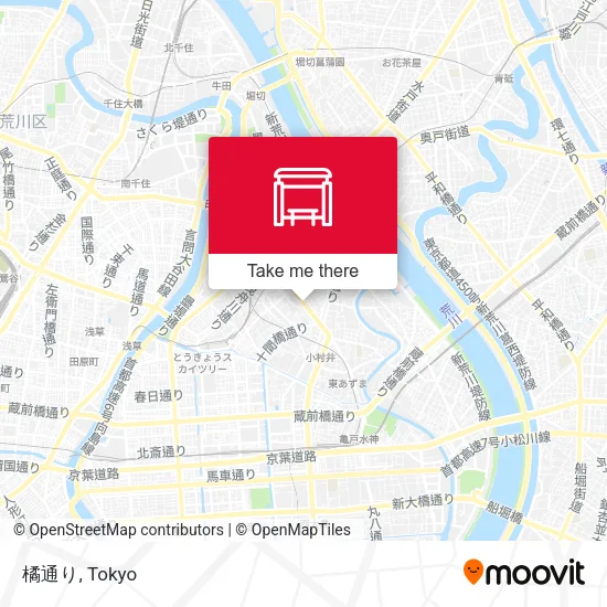 橘通り map