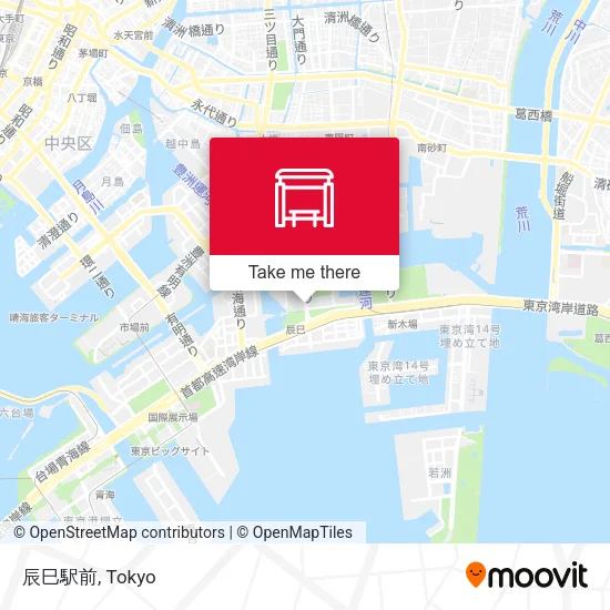 辰巳駅前 map