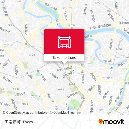 田端新町 map