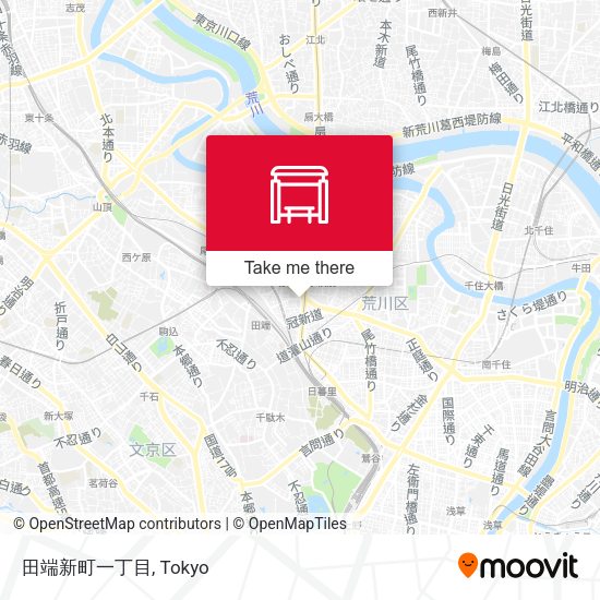 田端新町一丁目 map