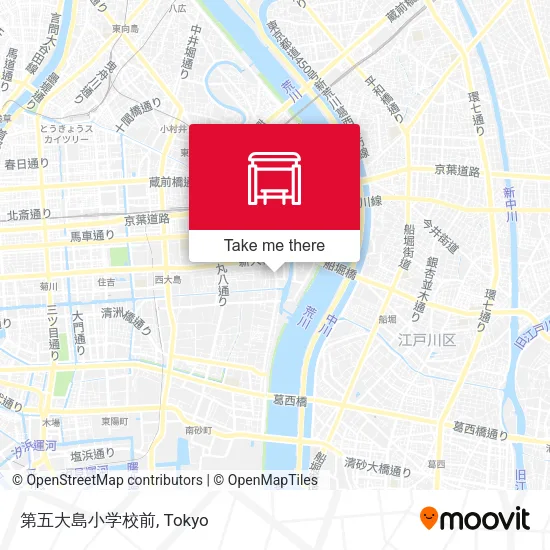 第五大島小学校前 map