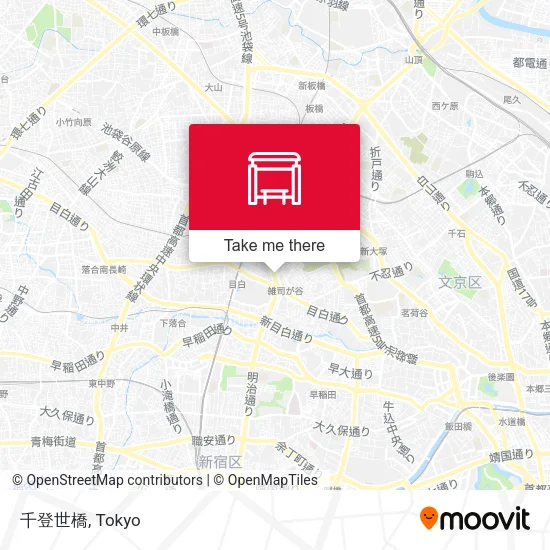 千登世橋 map
