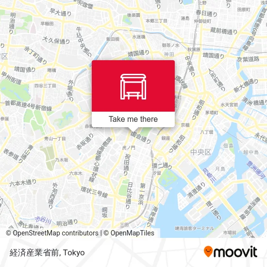 経済産業省前 map