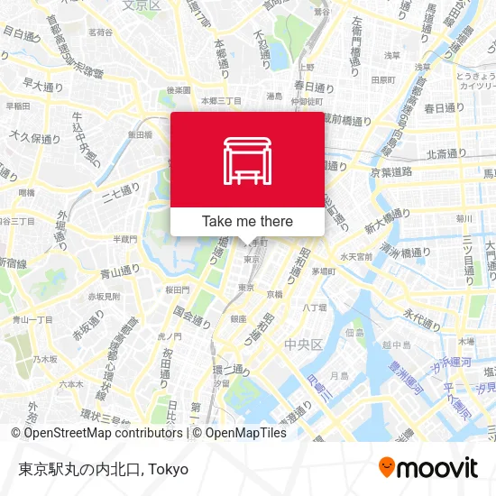 東京駅丸の内北口 map