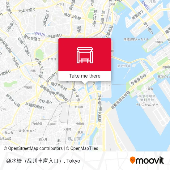 楽水橋（品川車庫入口） map