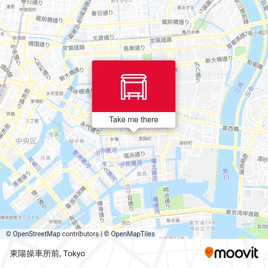 東陽操車所前 map