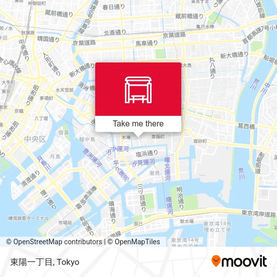 東陽一丁目 map