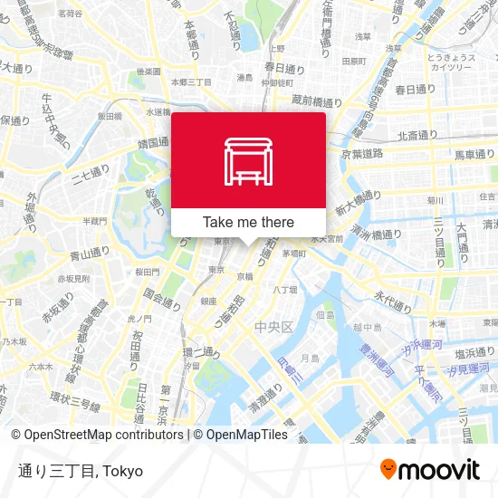 通り三丁目 map