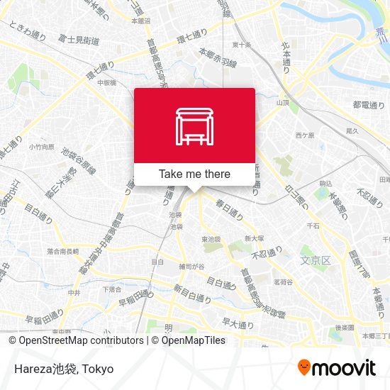 Hareza池袋 map