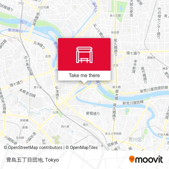 豊島五丁目団地 map