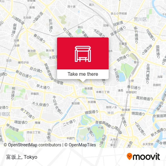 富坂上 map