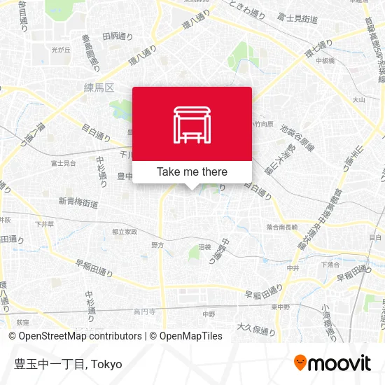 豊玉中一丁目 map
